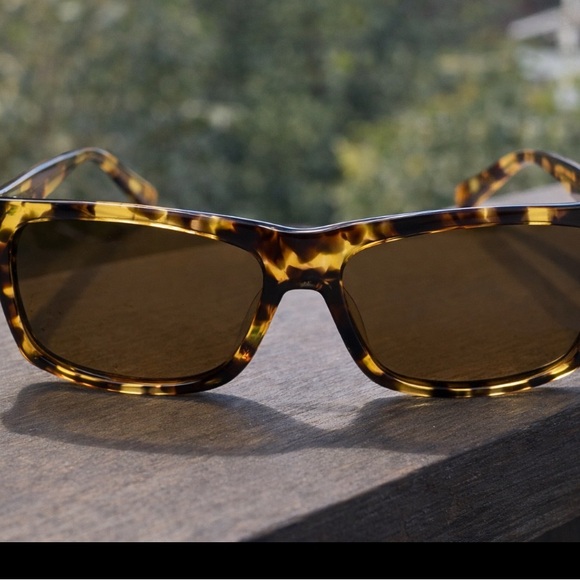 GANT Tortoiseshell Rectangular Sunglasses Brown Lens Colin Designer Shades - Picture 2 of 7